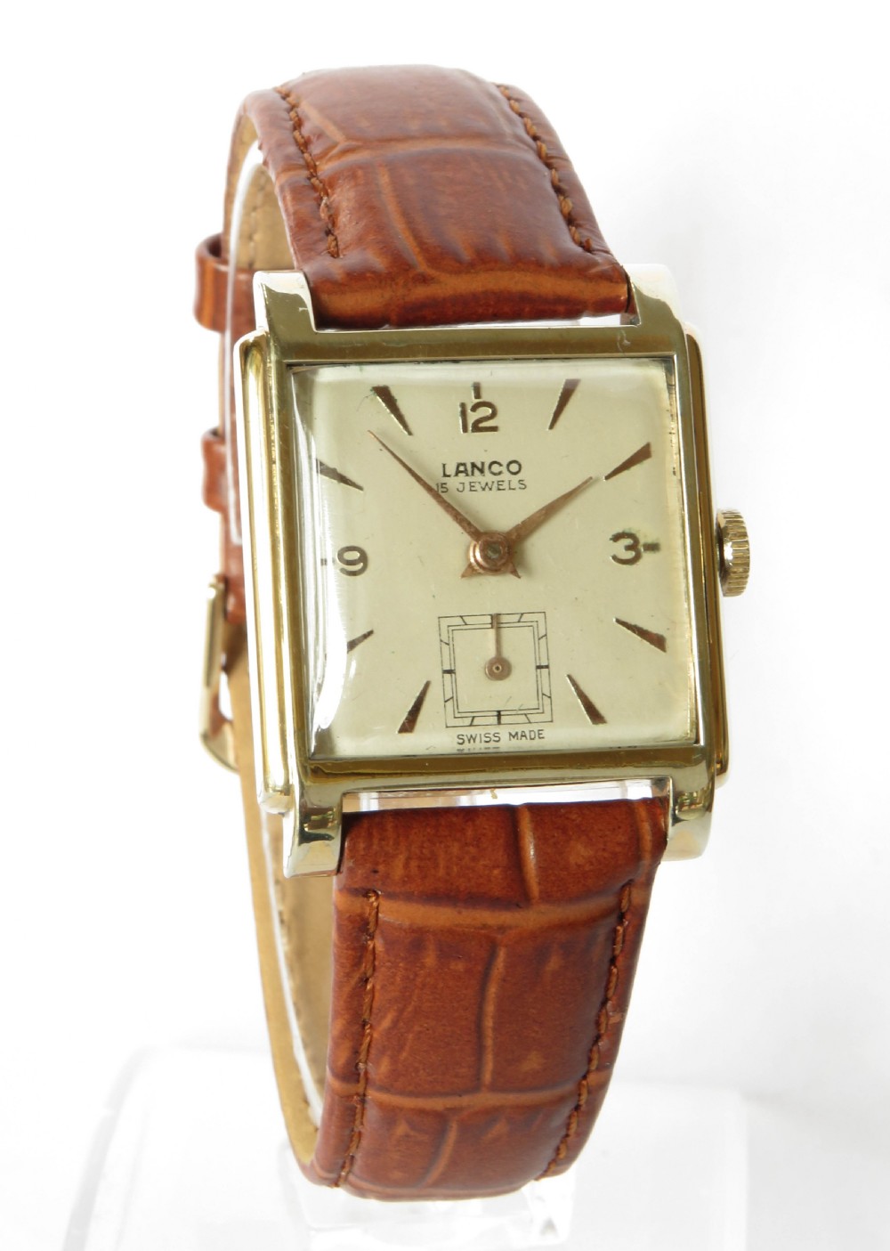 Gents 1950s Lanco wrist watch View II