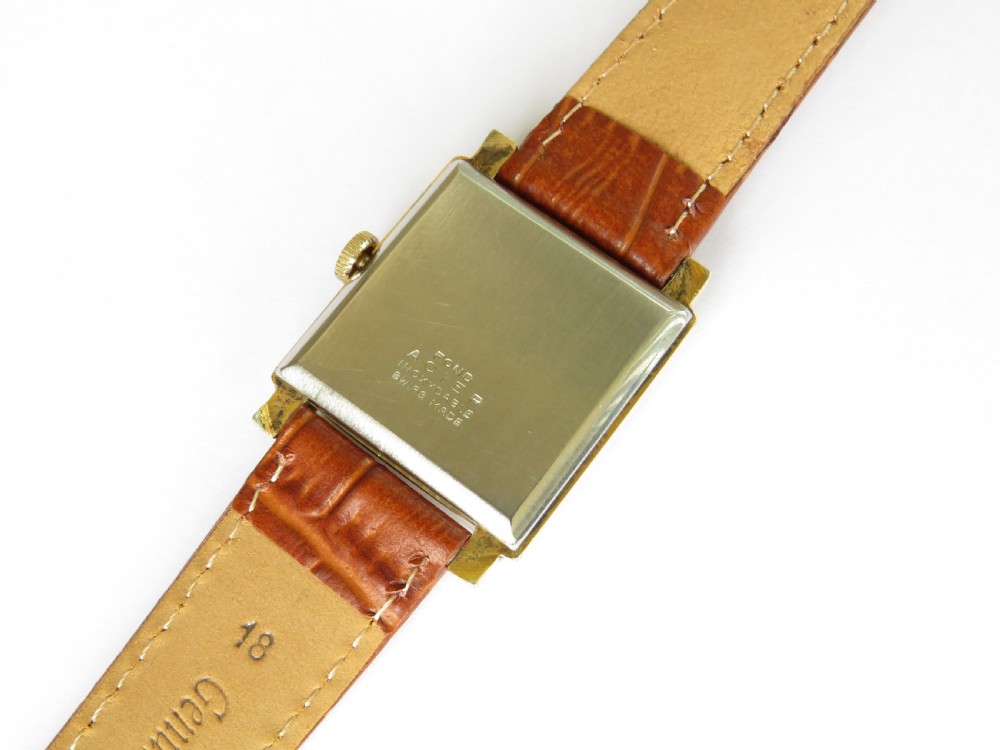 Gents 1950s Lanco wrist watch View IV