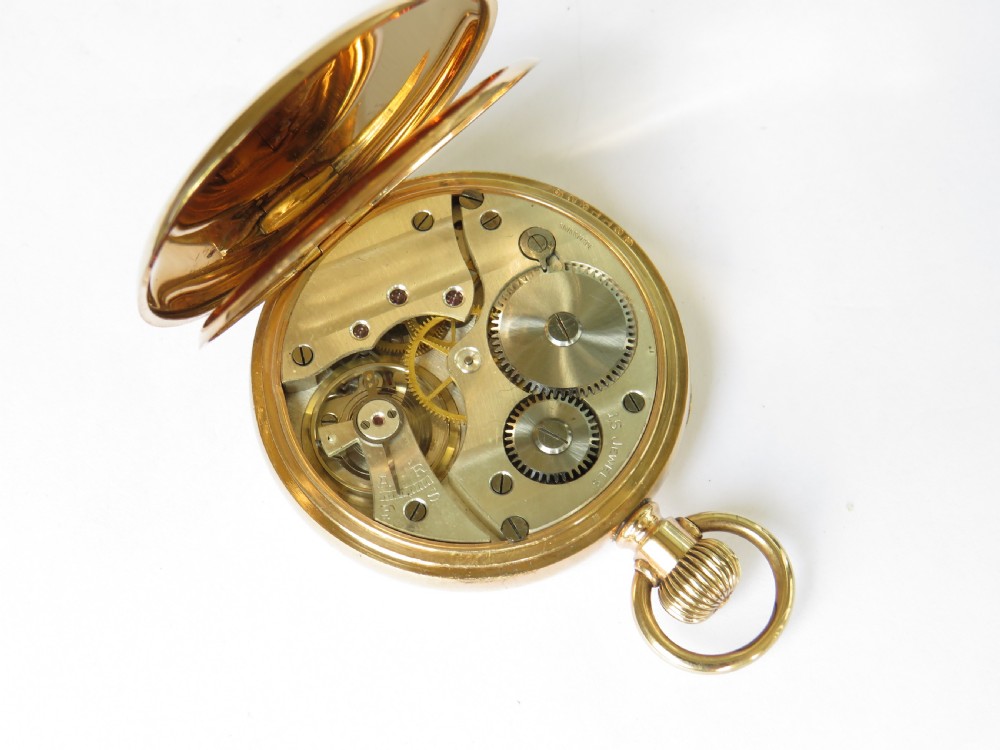 Antique 1920s Swiss pocket watch View IV