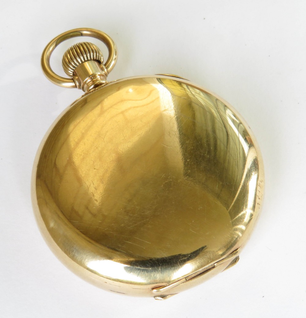 Antique 1920s Swiss pocket watch View V