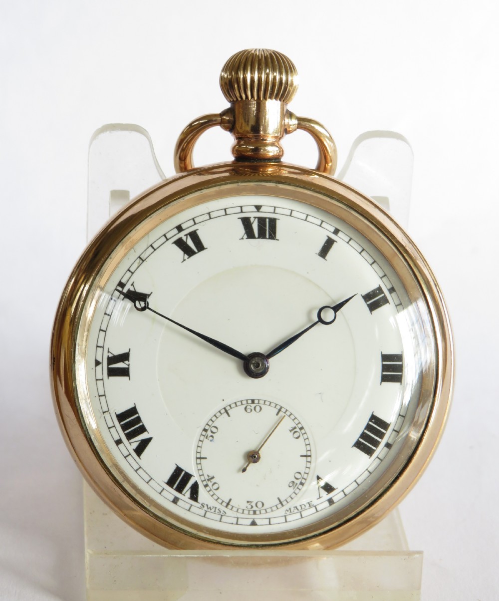 1920s Swiss pocket watch View II