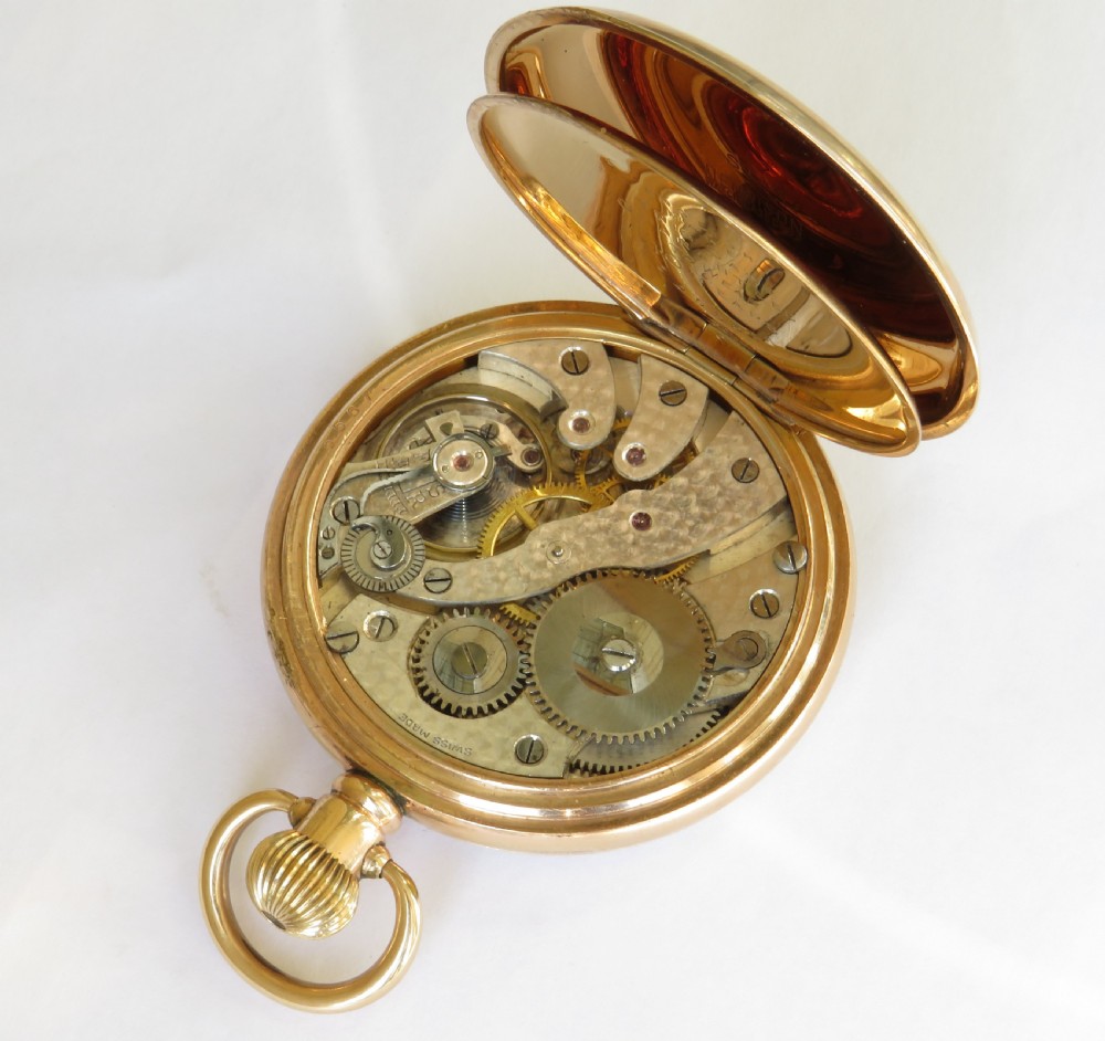 1920s Swiss pocket watch View III
