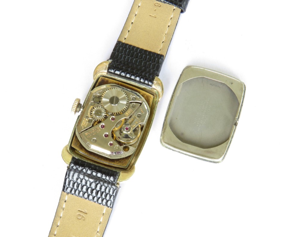 Mid-size 1948 Bulova Senator wrist watch View III
