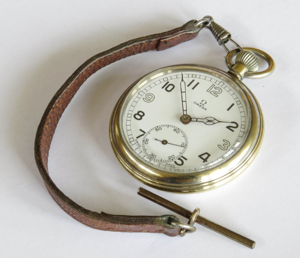 Omega military pocket watch, 1944 View II