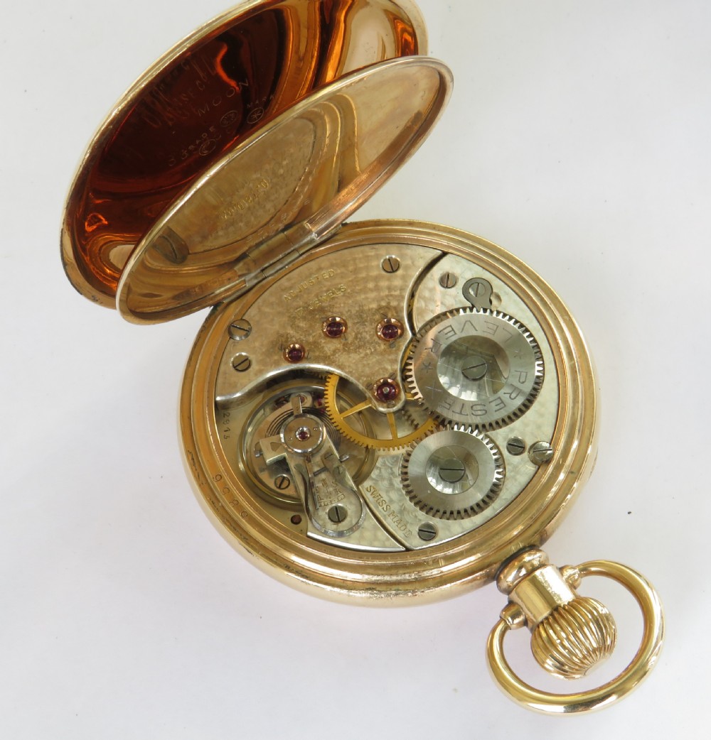 Gents Prestex Lever pocket watch, Prestons Ltd View III