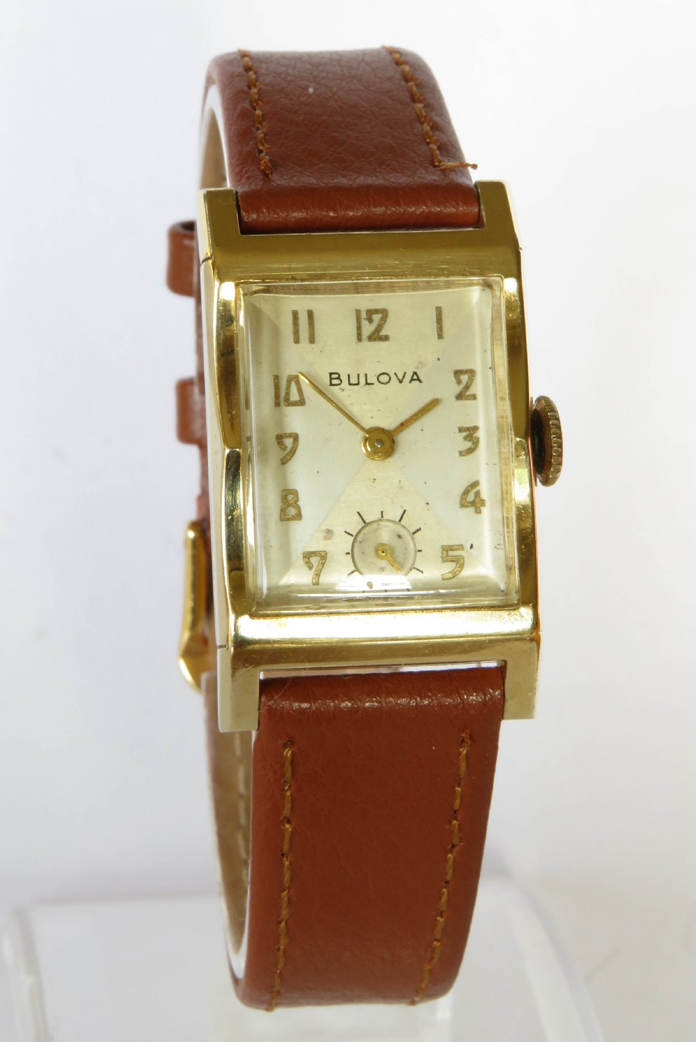Mid-size Bulova wrist watch, 1950 View II