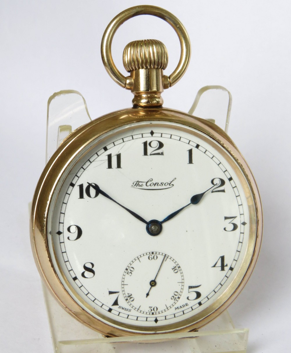 1930s ‘The Consol’ pocket watch