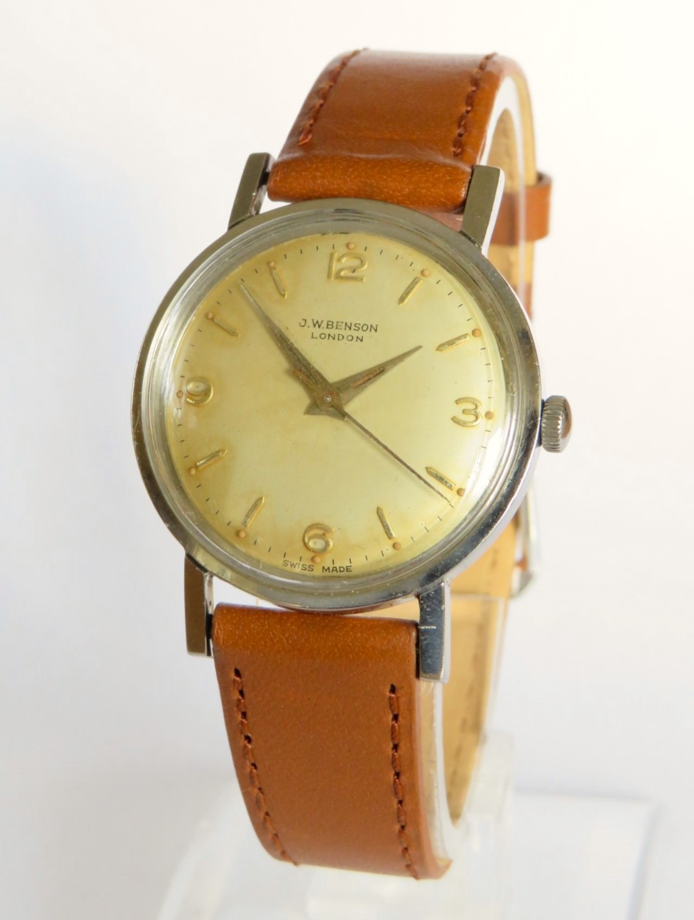 Gents 1960s J W Benson wrist watch