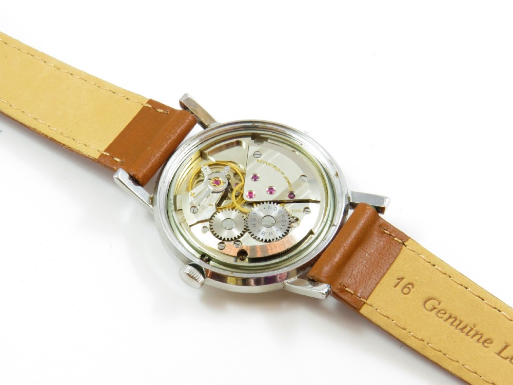Gents 1960s J W Benson wrist watch View III