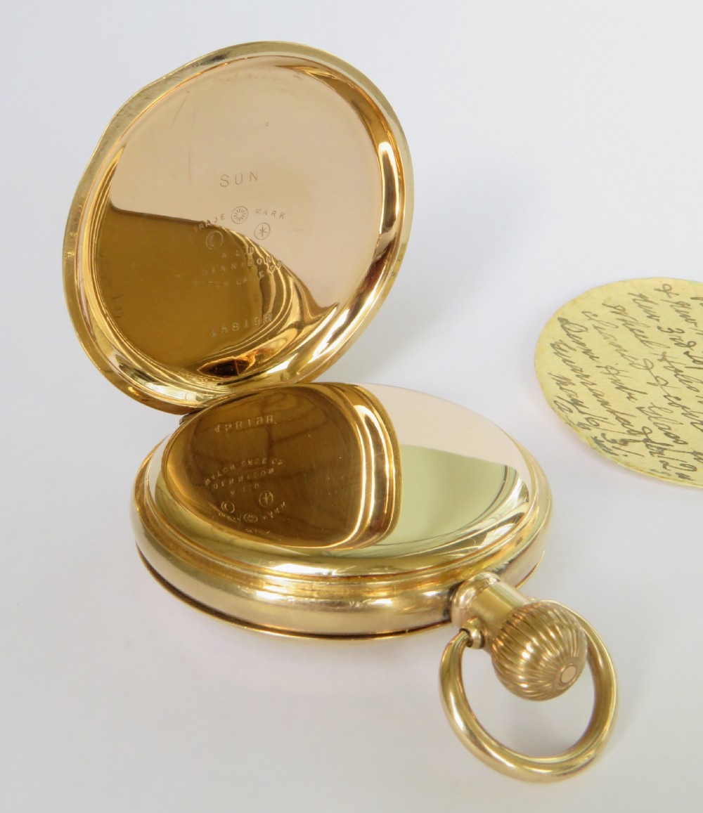 Waltham Traveler full hunter pocket watch, 1912 View III