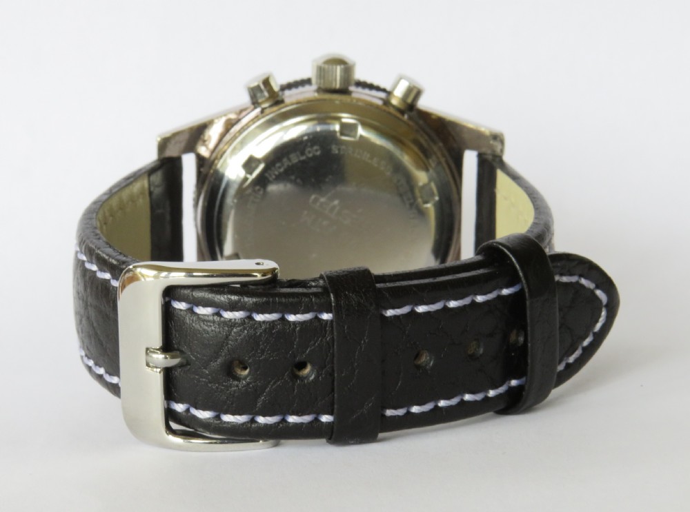 Gents 1960s Oriosa Diver’s Chronograph Wrist Watch View V