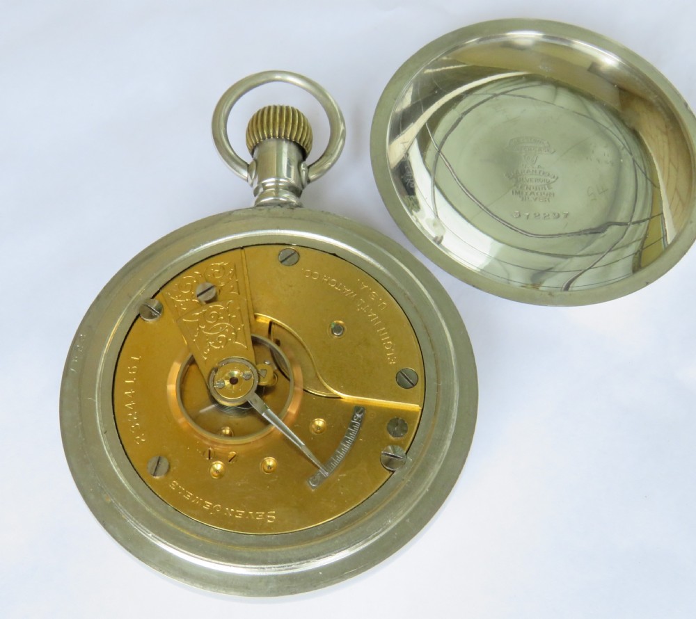 Antique Elgin pocket watch and chain View IV