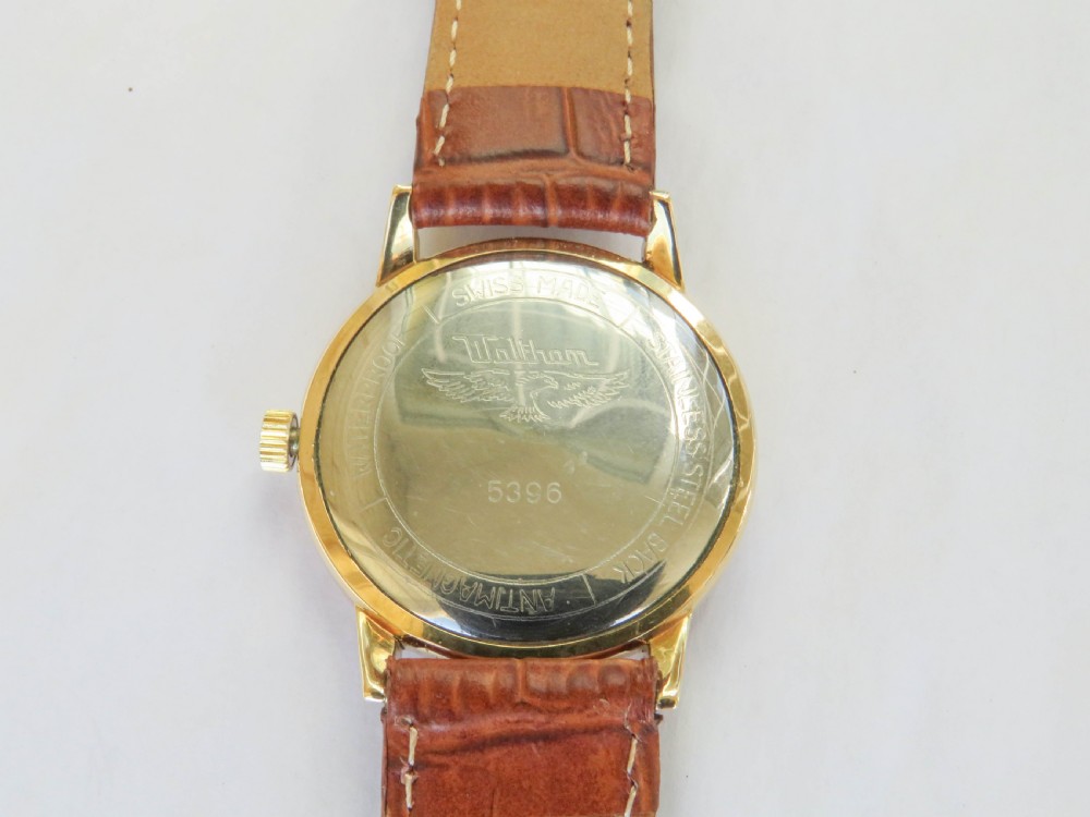Gents late 1950s Waltham Permaforce wrist watch View IV