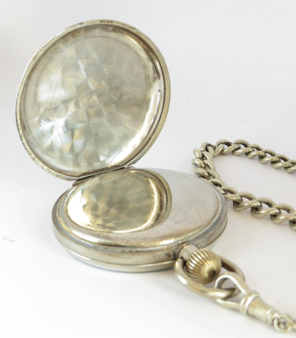 Antique Koh-I-Noor pocket watch with chain View IV