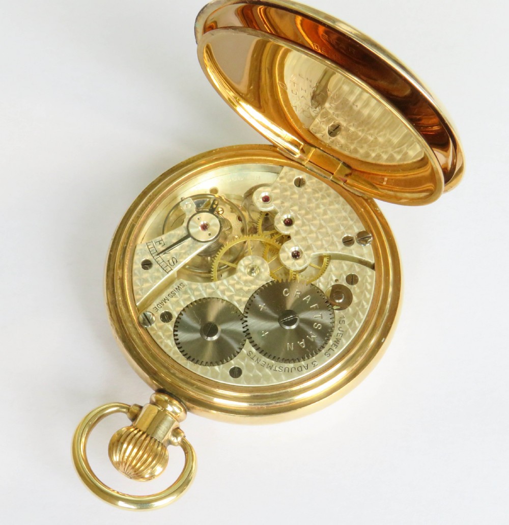 1930s Craftsman pocket watch View IV