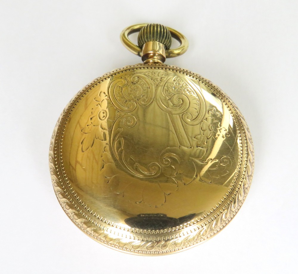 Antique Waltham Royal pocket watch, c1894 View V