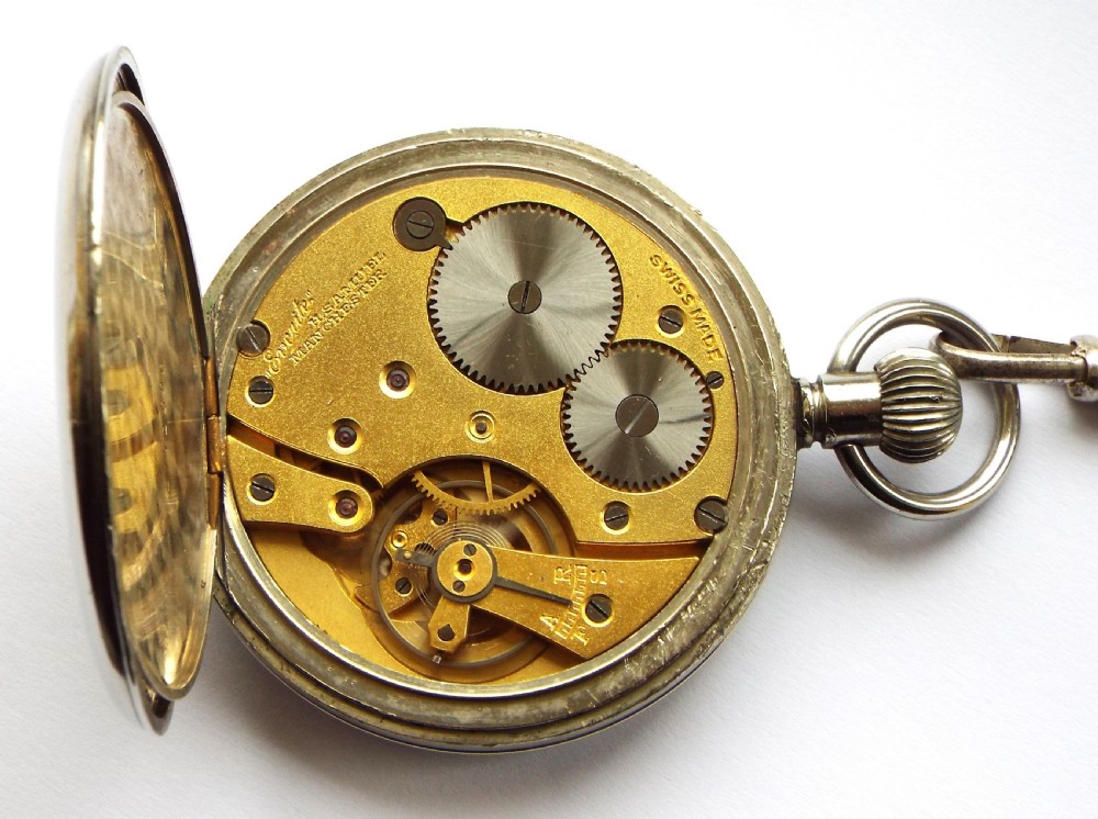 1930s “Everite” pocket watch from H Samuel. View VI