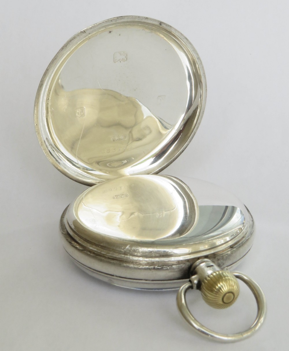 1937 silver “Everite” pocket watch from H Samuel View IV