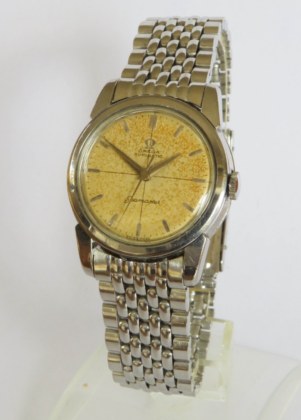 Gents Omega Seamaster automatic watch, 1955
