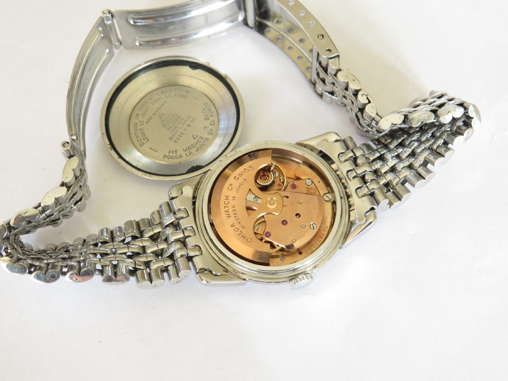 Gents Omega Seamaster automatic watch, 1955 View III