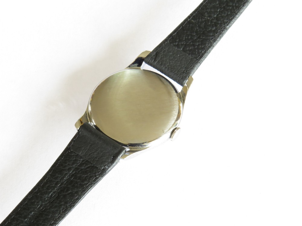 Gents 1950s Cyma Triplex wristwatch View V