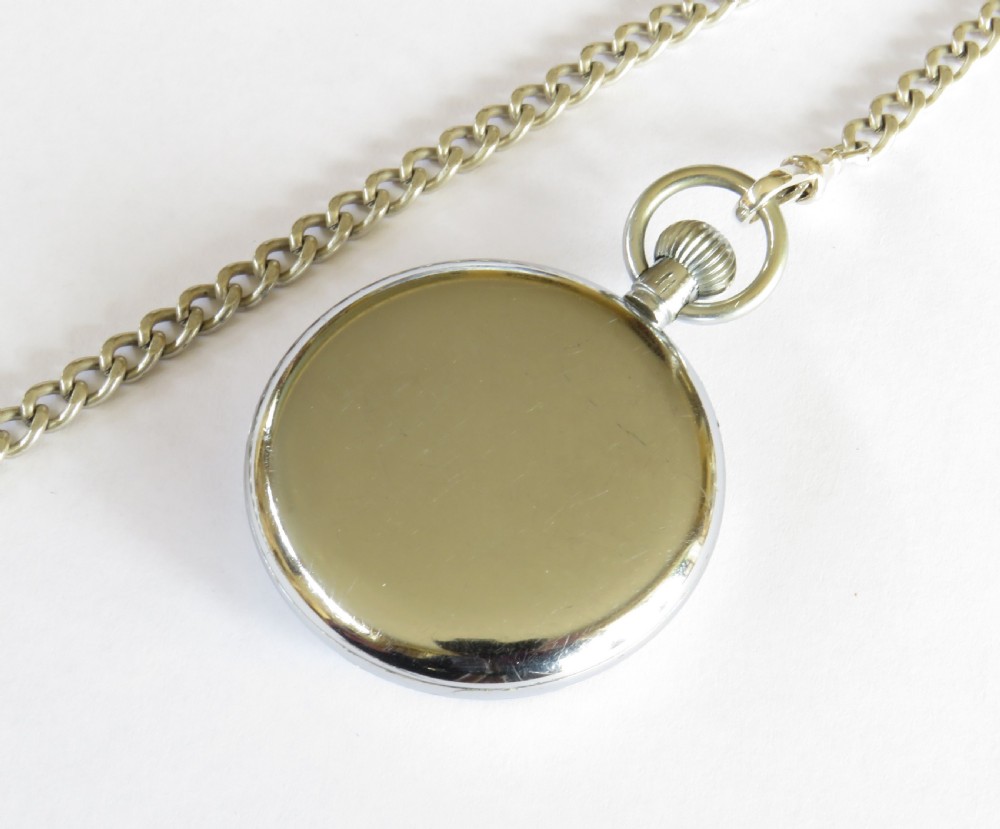 Pocket Watch : 1930s Ralco pocket watch and chain View IV