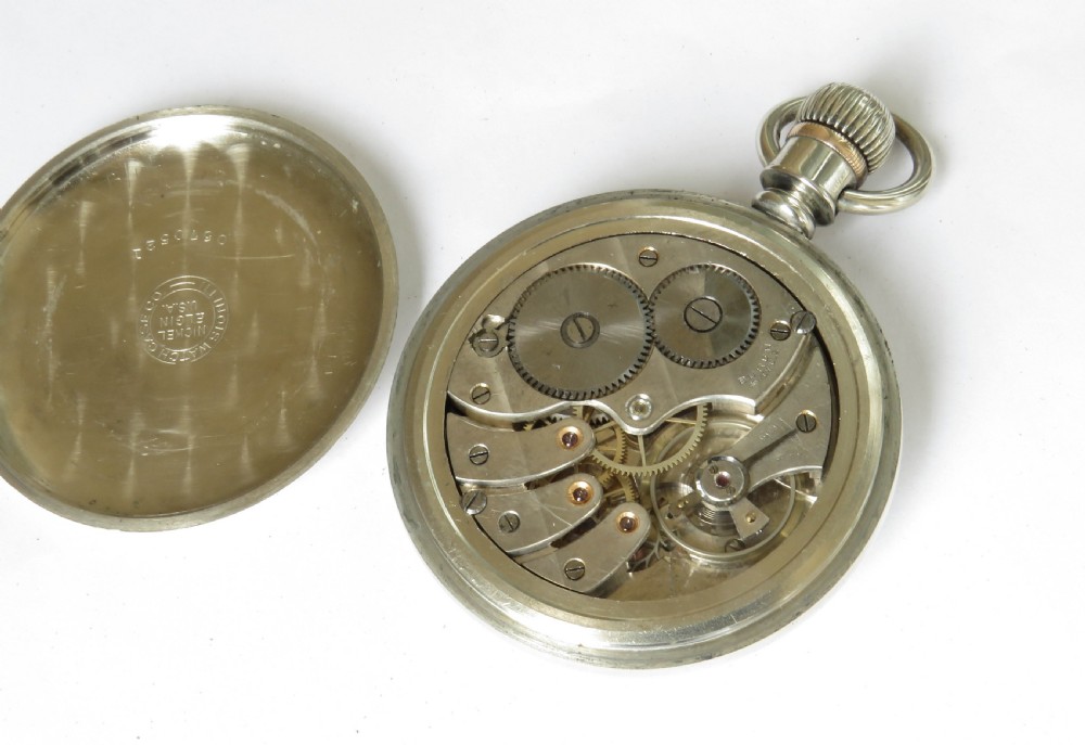 Antique 1920s Buren pocket watch View III