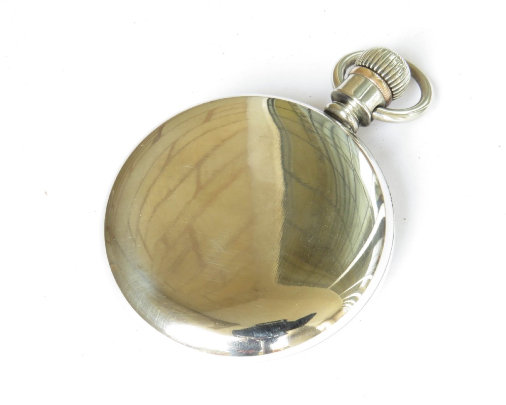 Antique 1920s Buren pocket watch View IV