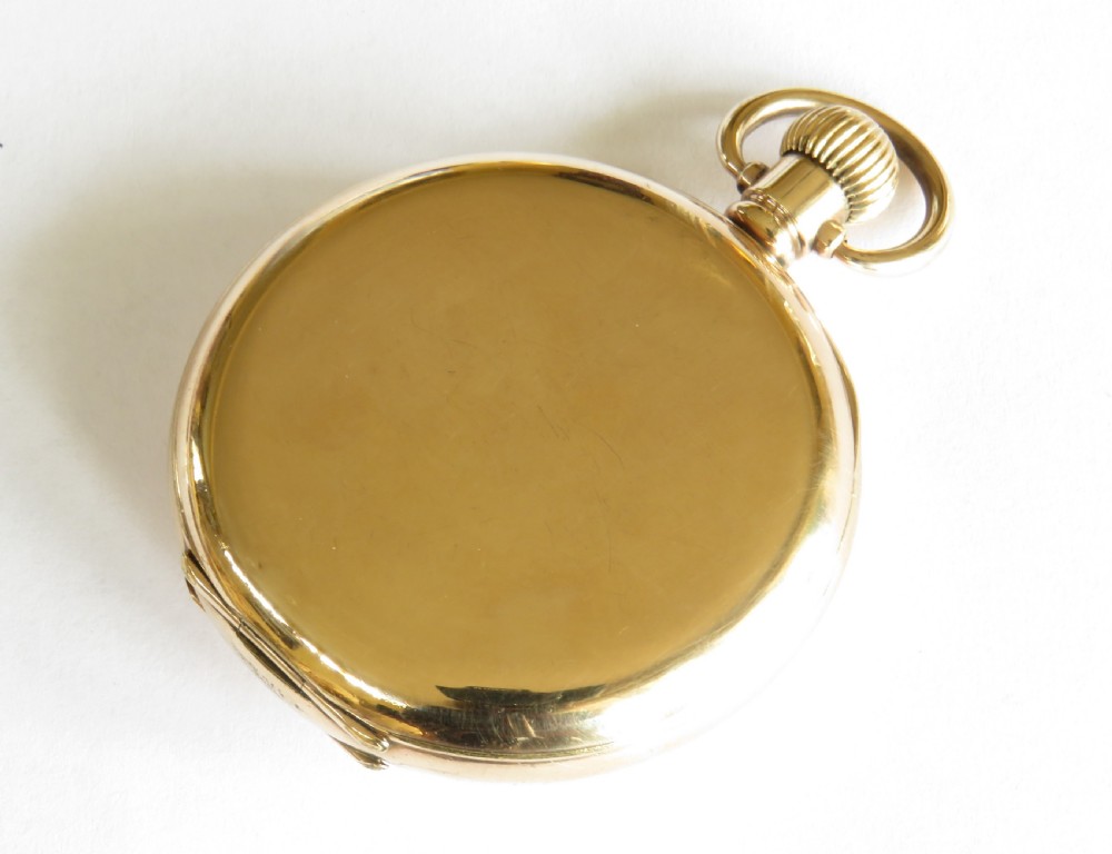 1930s Vertex Revue half hunter pocket watch View VI