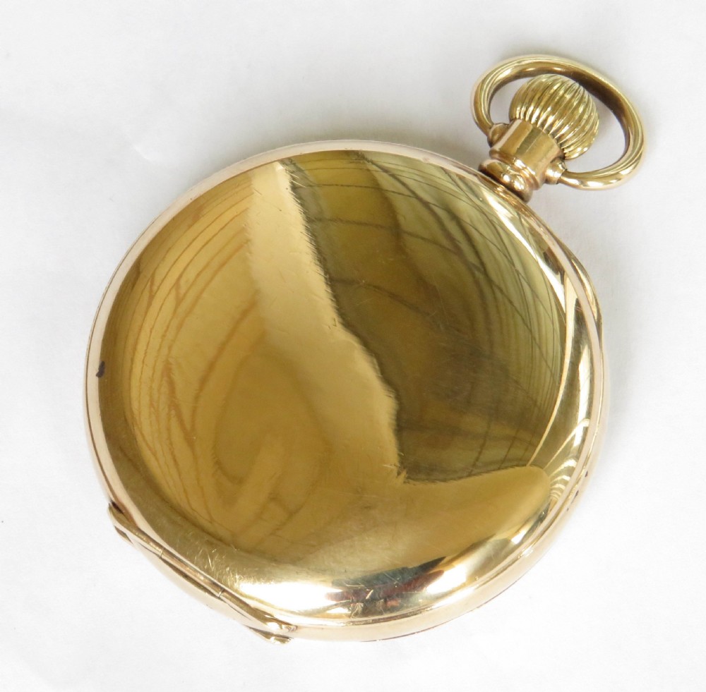 1930s Swiss pocket watch, J W Benson View V
