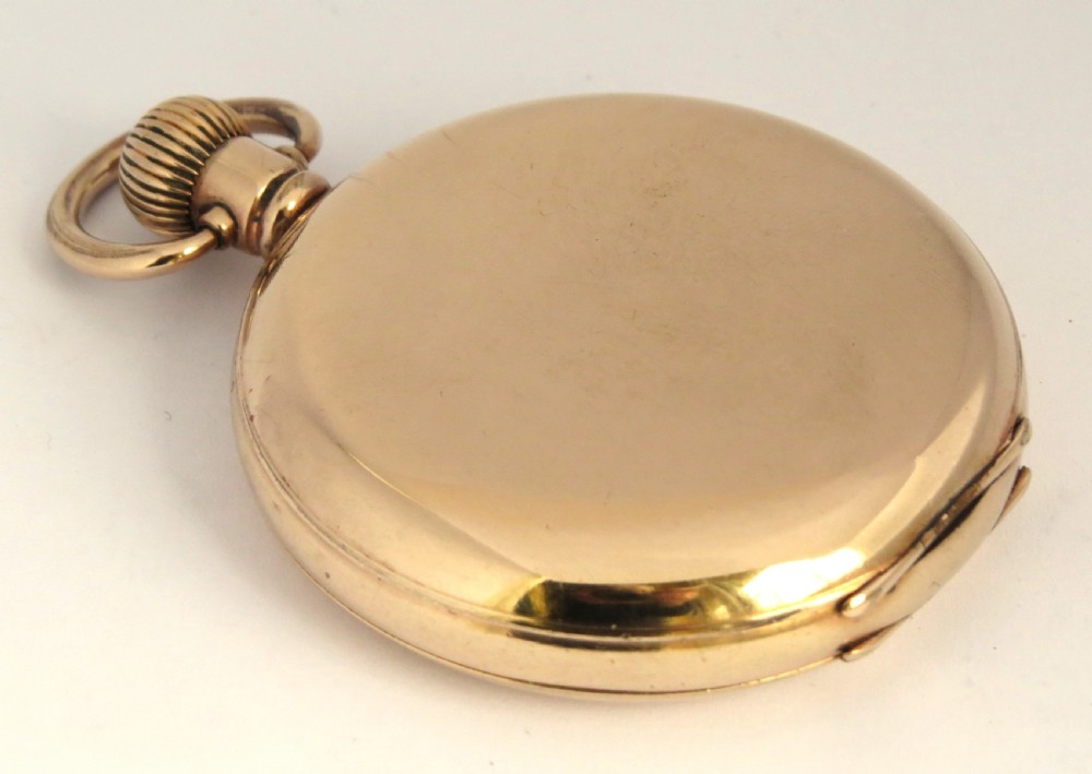 Antique Elgin full hunter pocket watch, 1928 View III
