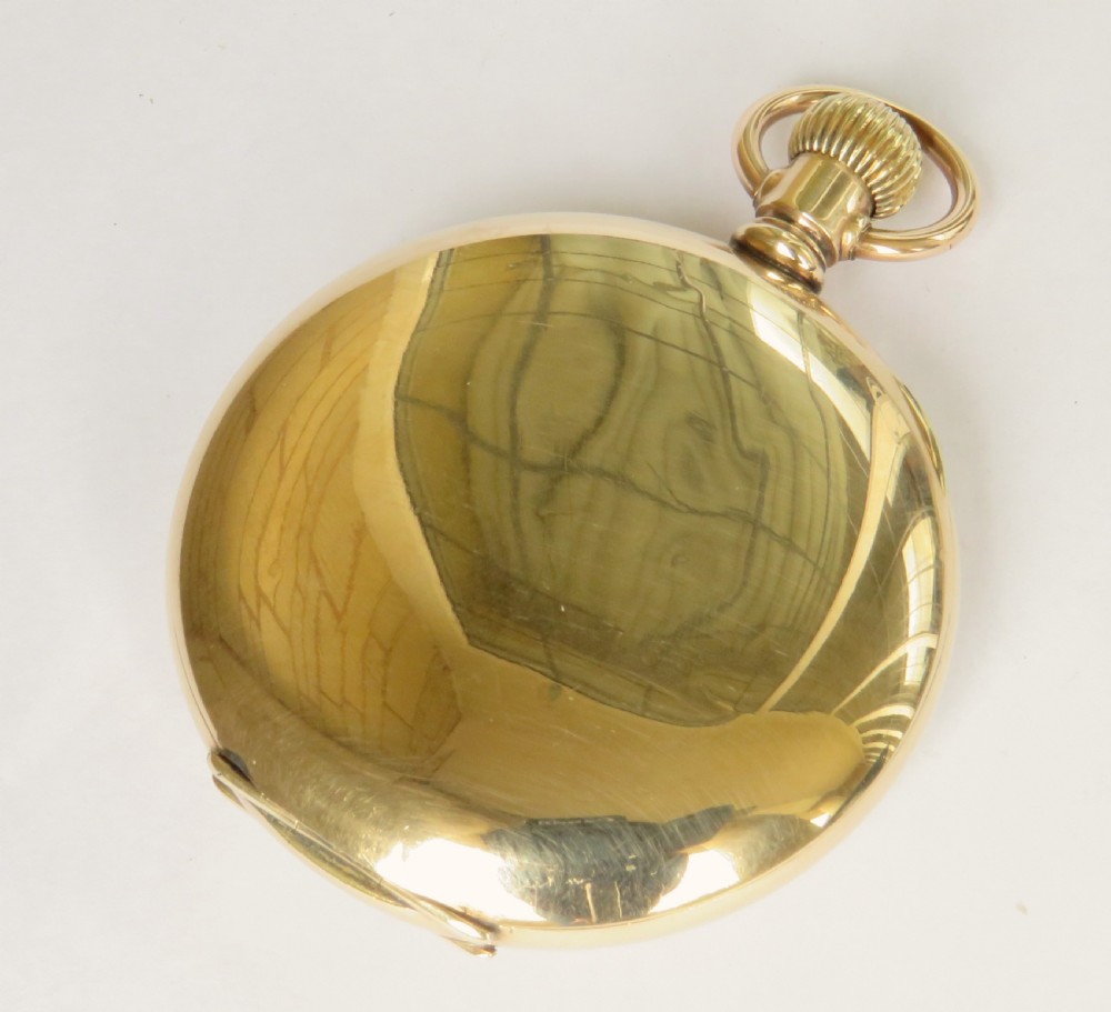 Antique Waltham Royal pocket watch, 1901 View V