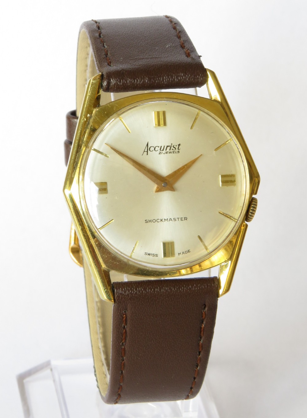Gents 1960s Acurrist Shockmaster wrist watch View II