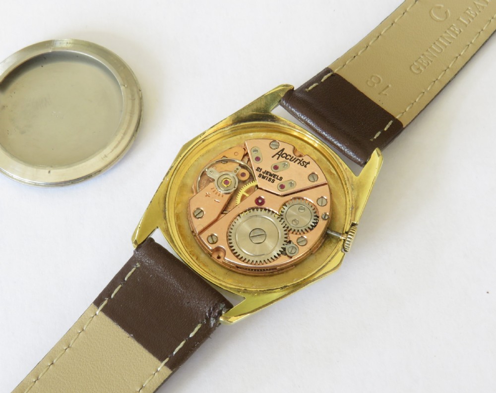 Gents 1960s Acurrist Shockmaster wrist watch View III