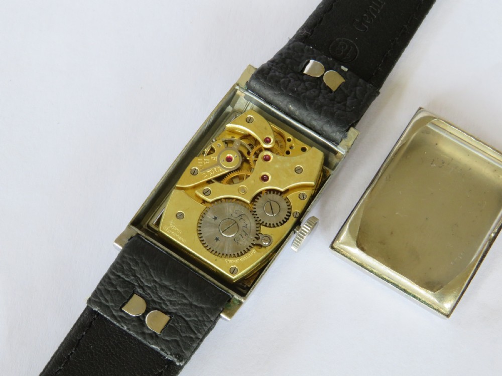 Gents 1930s Audax wrist watch by Fortis View III