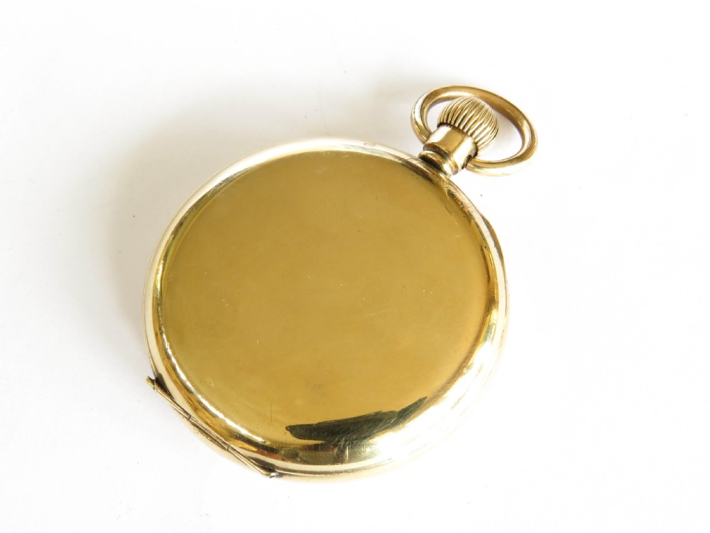 Antique Record Dreadnought pocket watch View VI