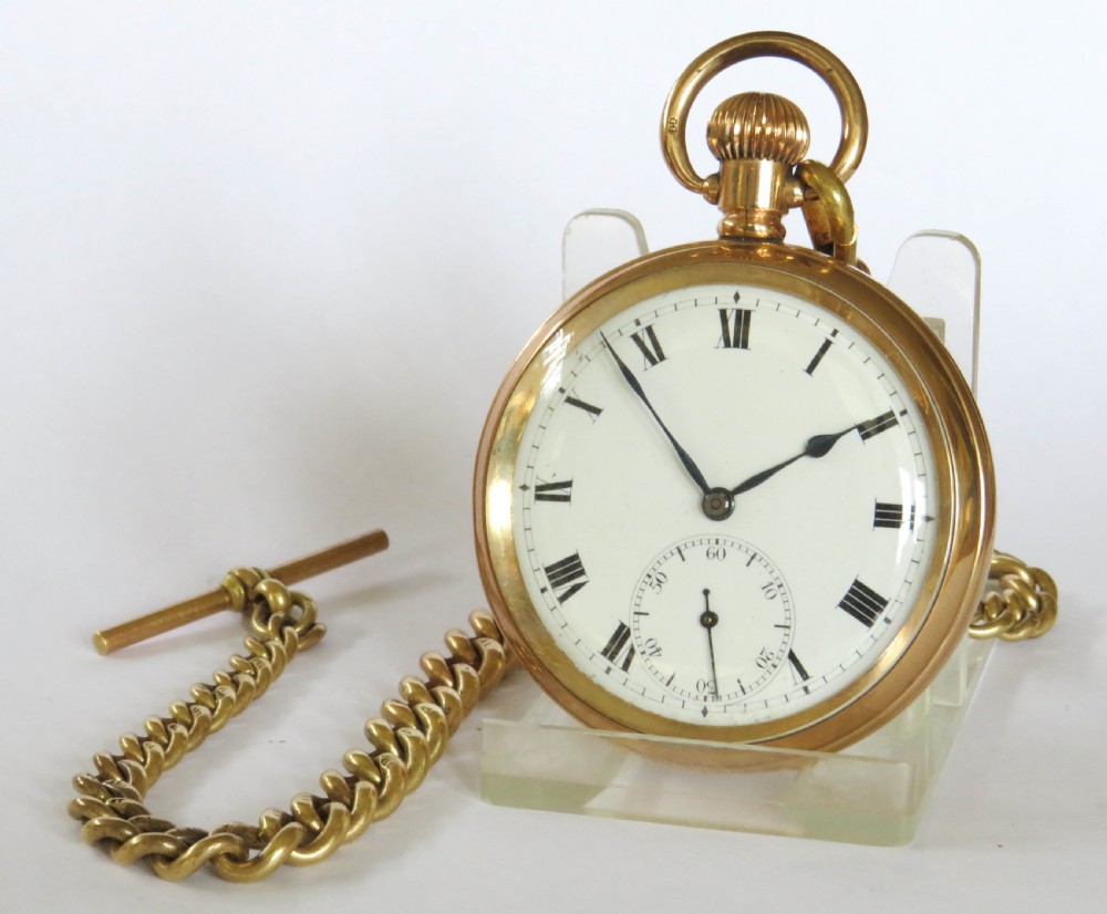 Antique 1920s Limit pocket watch and chain