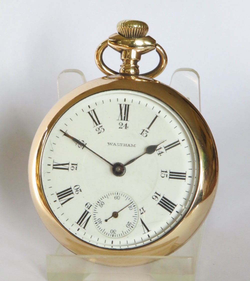 Antique Waltham pocket watch, 1907