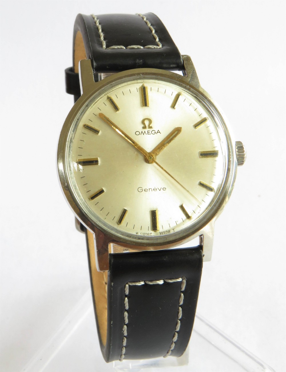Gents Omega Geneve wrist watch, 1970 View II