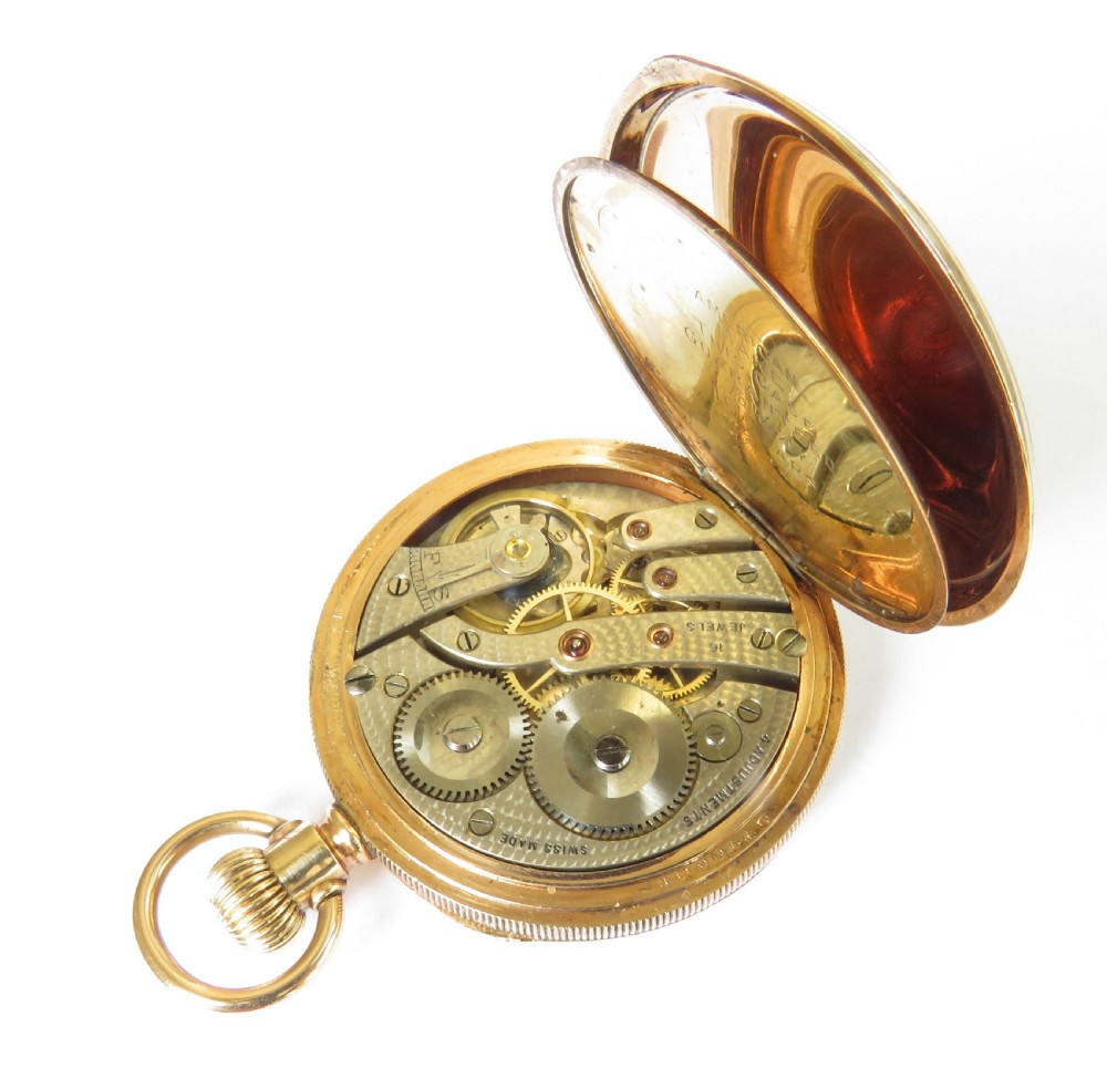 1920s Cyma pocket watch View IV