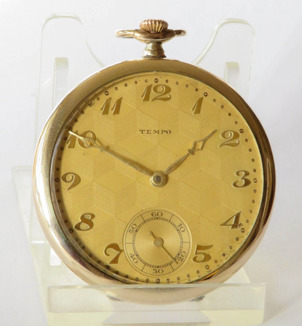 1930s Tempo pocket watch View II