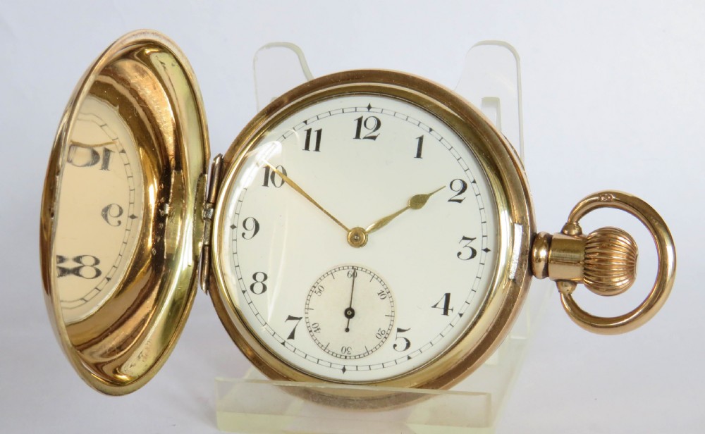 1930s Moeris full hunter pocket watch