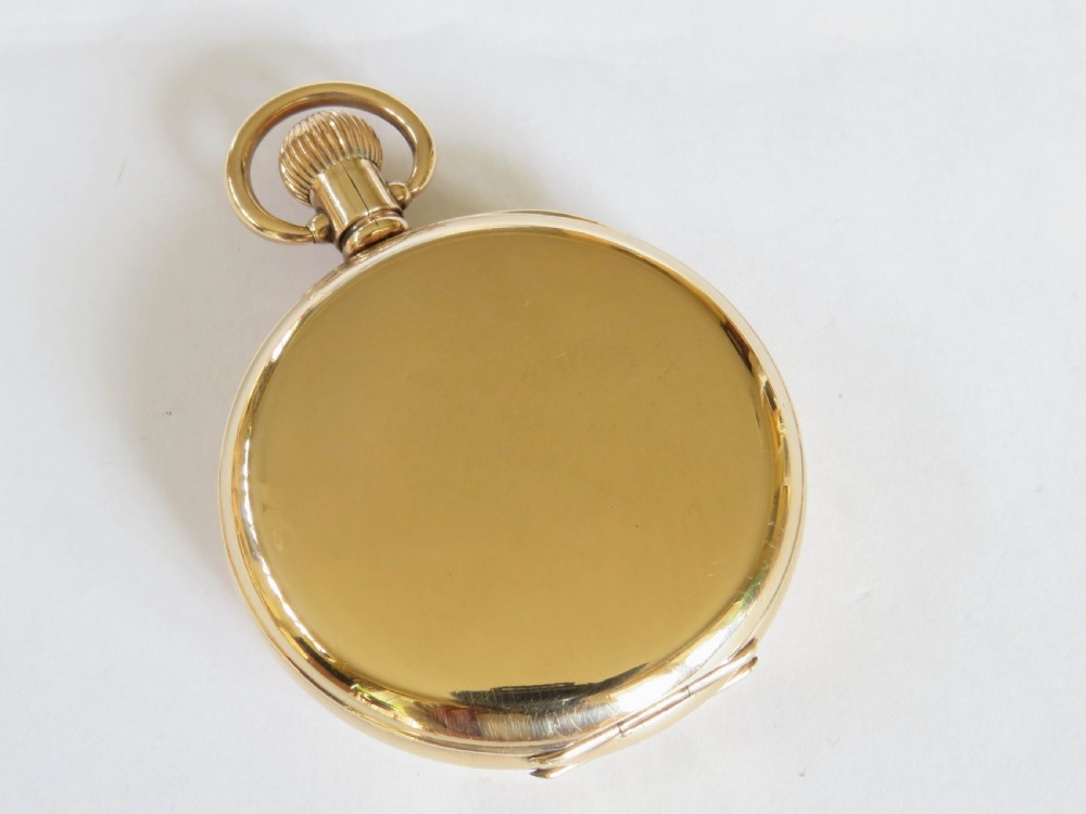 1930s Moeris full hunter pocket watch View IV