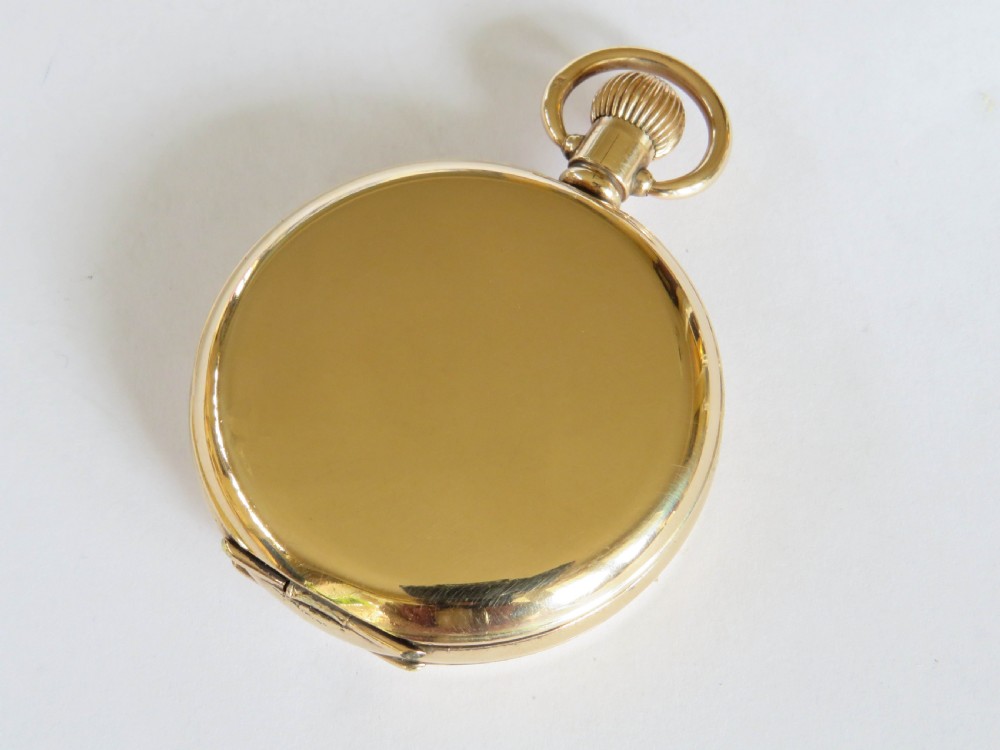1930s Moeris full hunter pocket watch View V