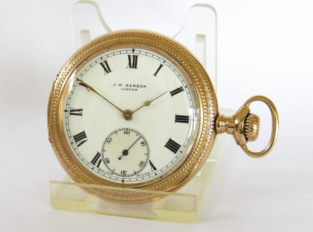 Antique Cyma pocket watch for J W Benson