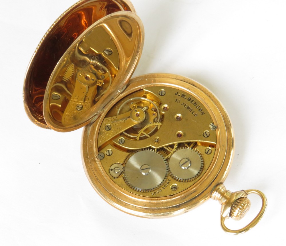Antique Cyma pocket watch for J W Benson View IV