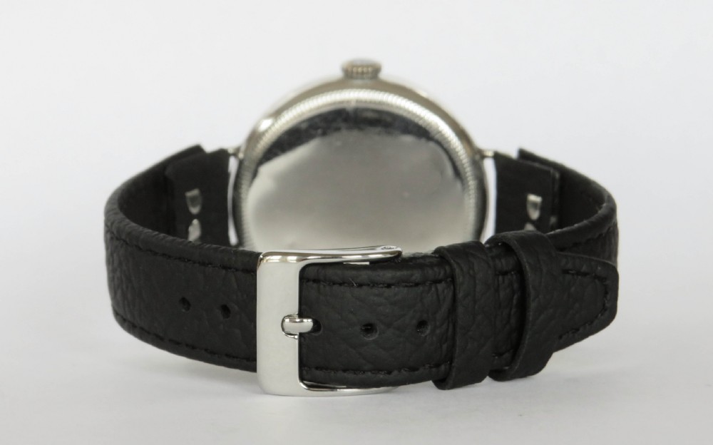 Gents silver wrist watch, 1934 View III