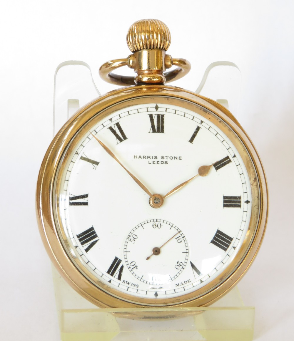 Good quality antique pocket watch from Harris Stone View II