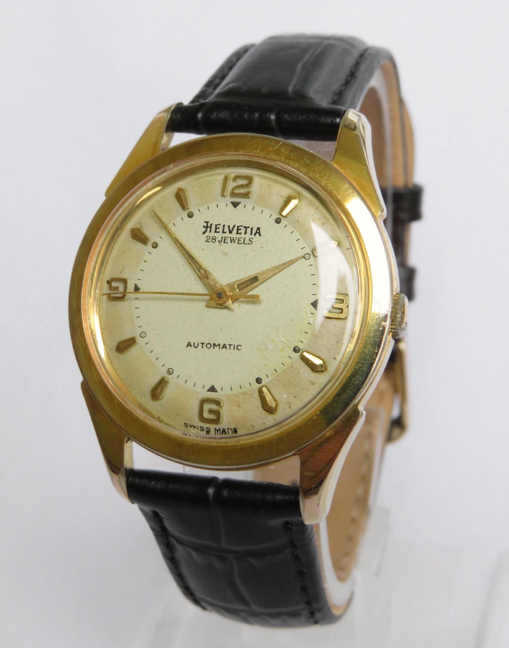 Gents 1950s Helvetia automatic wrist watch