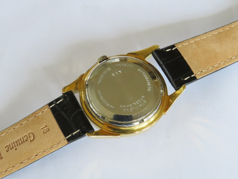 Gents 1950s Helvetia automatic wrist watch View III